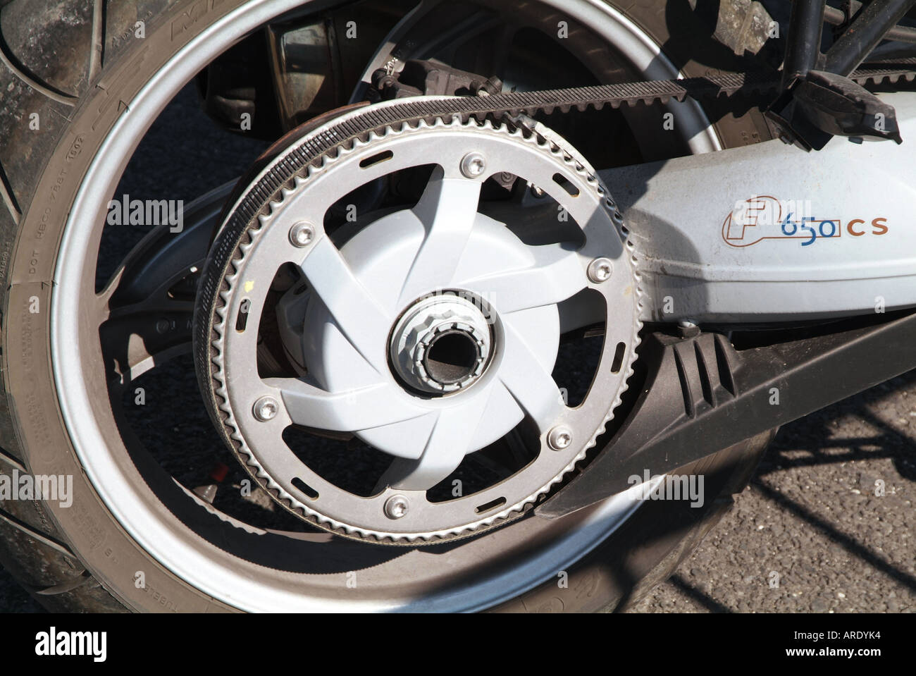 belt, drive, chain, moped, scooter, bike Stock Photo Alamy