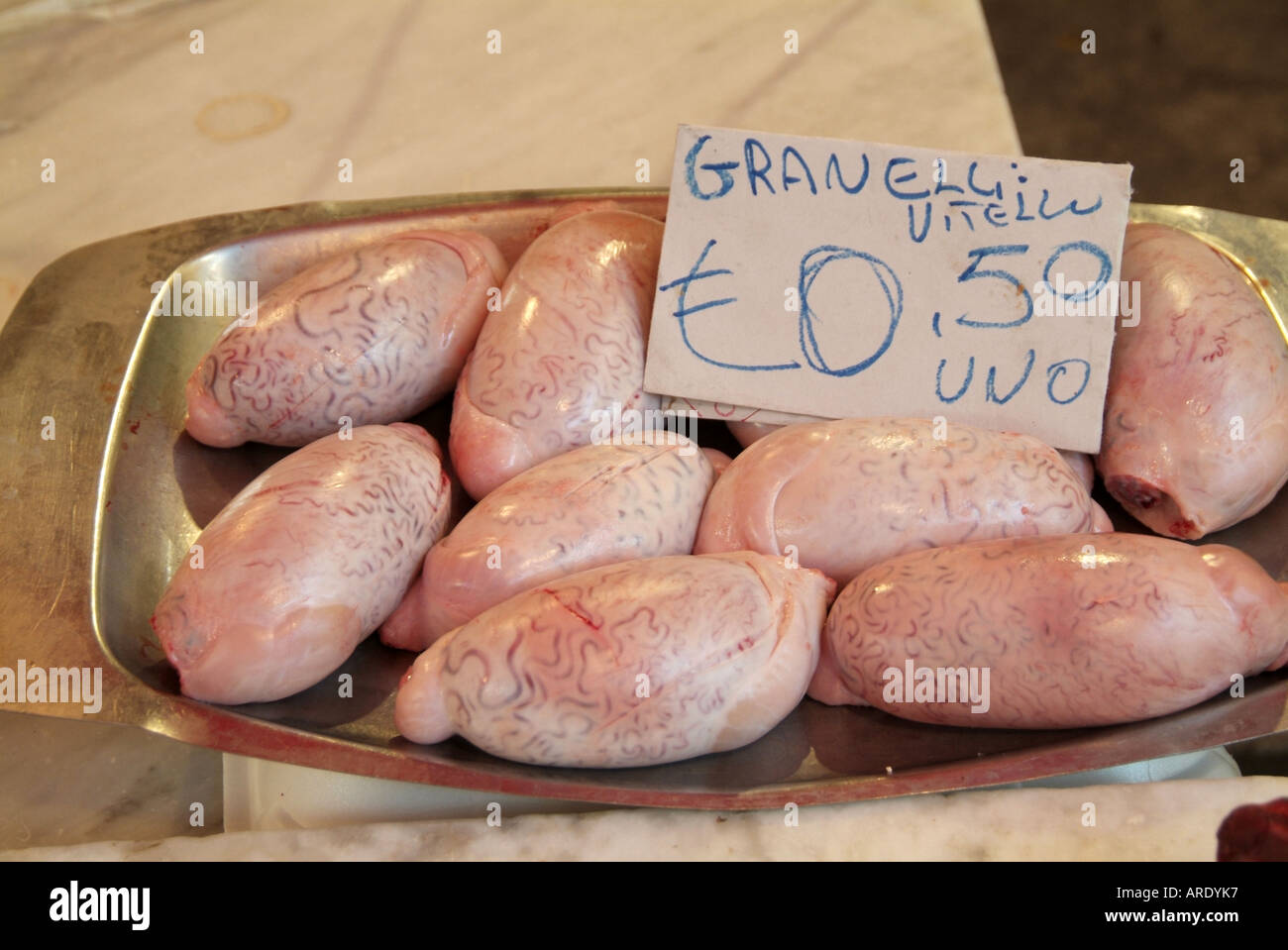 bulls, testicles, bollocks, nuts, sweet, meat Stock Photo - Alamy