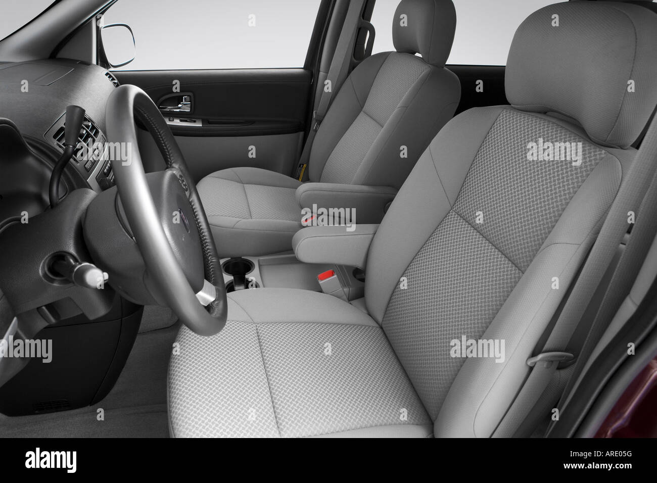 2006 Pontiac SV6 Sport in Red - Front seats Stock Photo