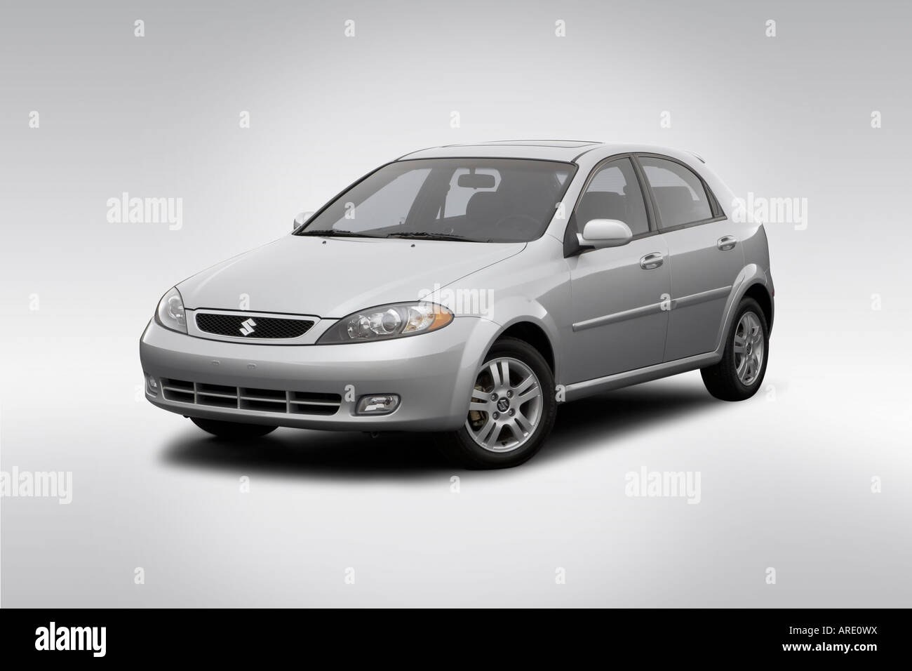 2006 Suzuki Reno in Silver Front angle view Stock Photo Alamy