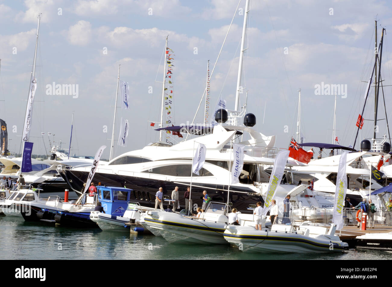 Southampton London boat show power motor boats and yachts yachting