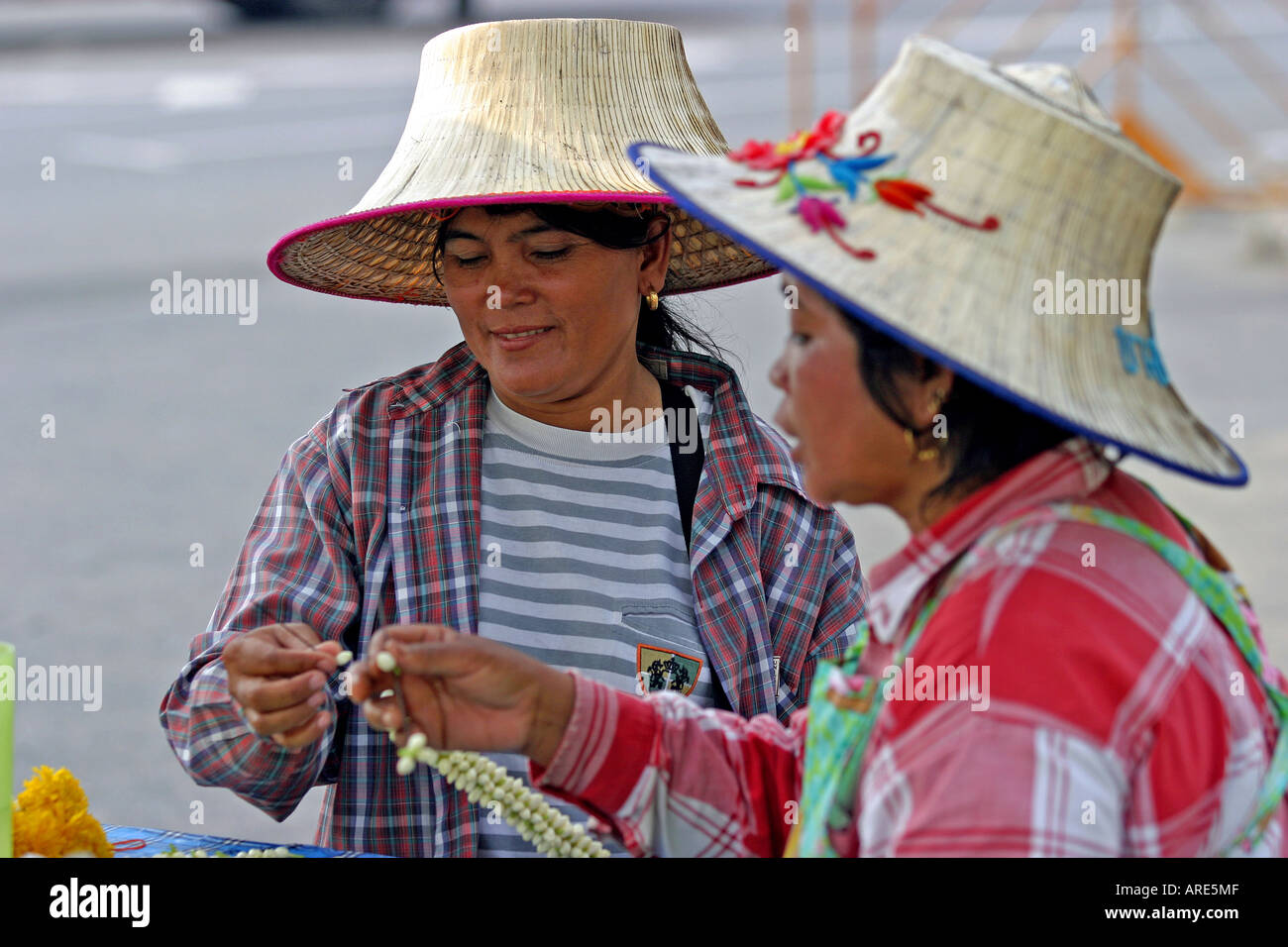 Thailand Bangkok Street vendors Stock Photo