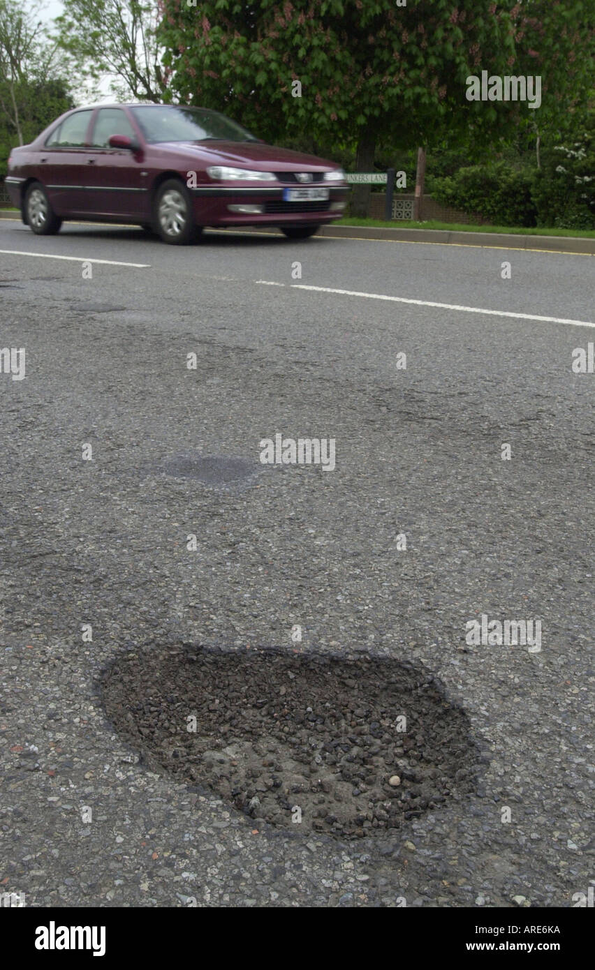Gouges On Highway Loose Road Surface High Resolution Stock Photography and Images - Alamy