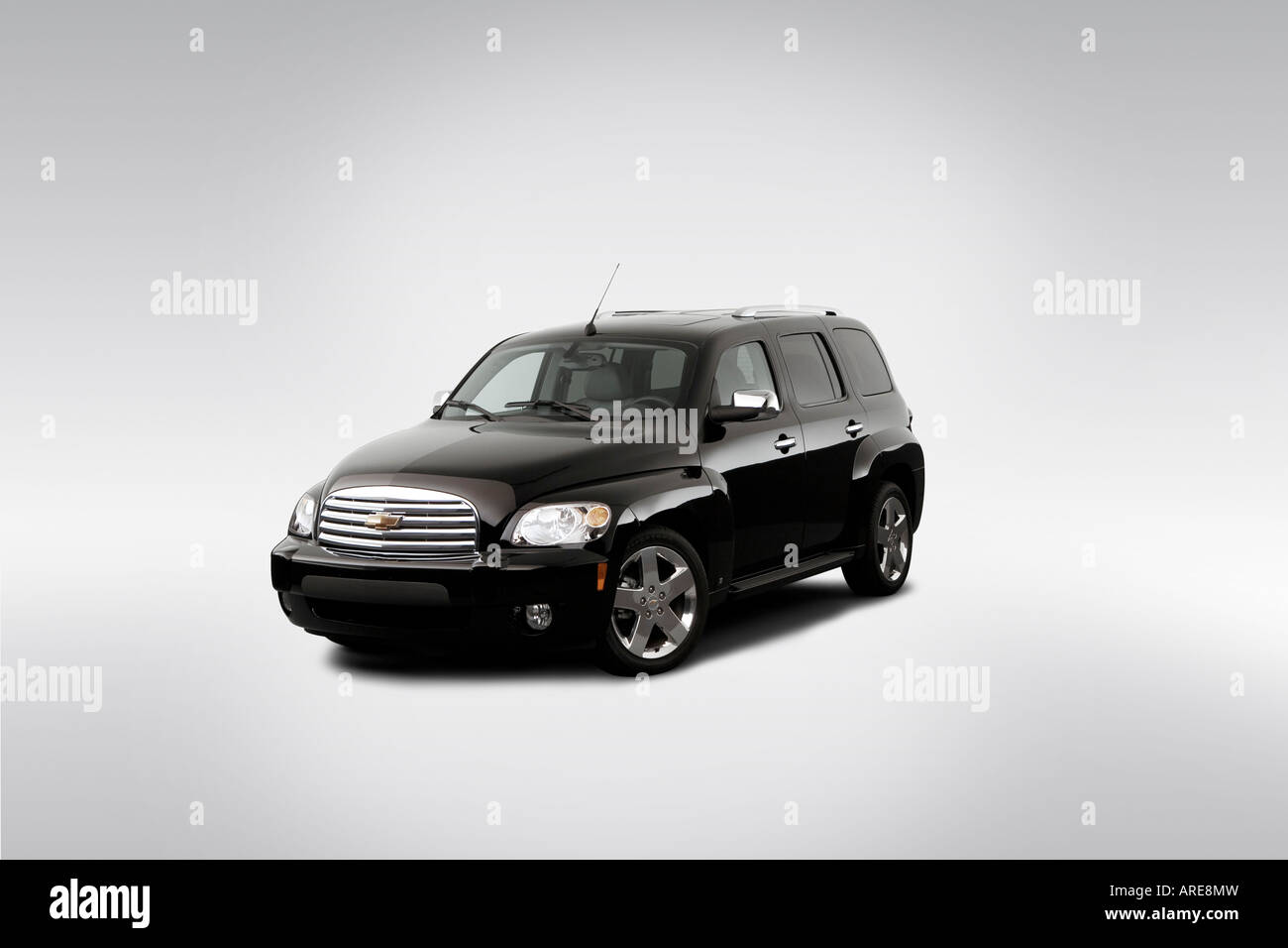 2006 Chevrolet HHR 2LT in Black - Front angle view Stock Photo