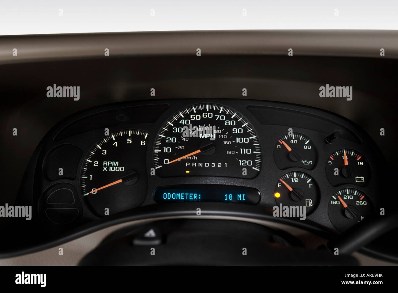 2006 Chevrolet Silverado 2500 LT in Black Speedometer/tachometer