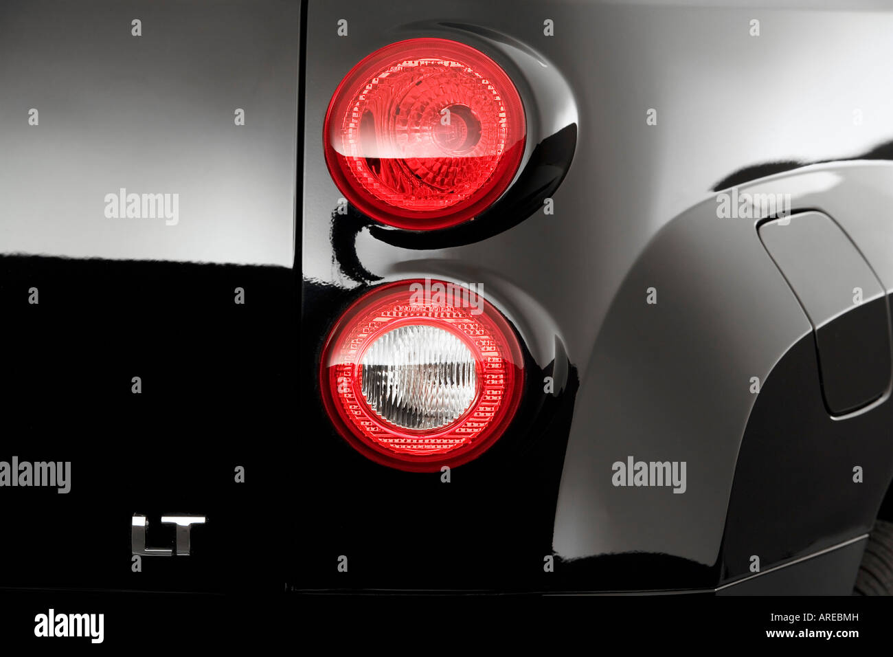 2006 Chevrolet HHR 2LT in Black - Tail light Stock Photo