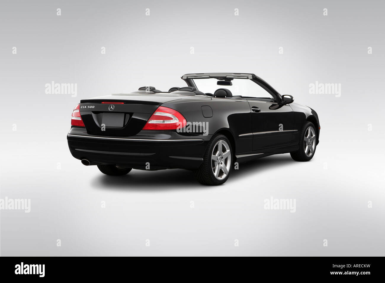Benz Car Rear View Car car top view Cut Out Stock Images & Pictures - Alamy