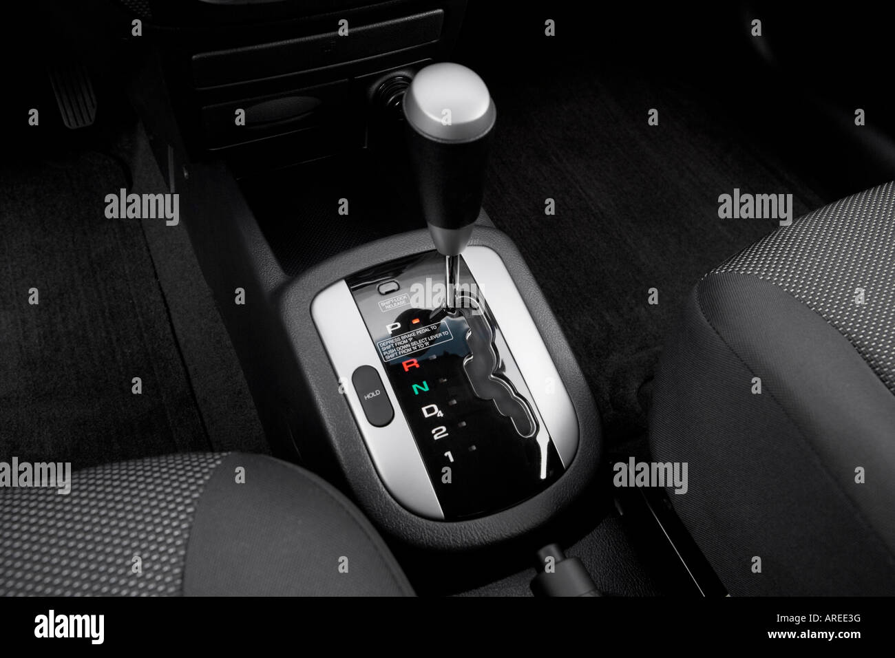 2006 Chevrolet Aveo LT in Silver Gear shifter/center console Stock