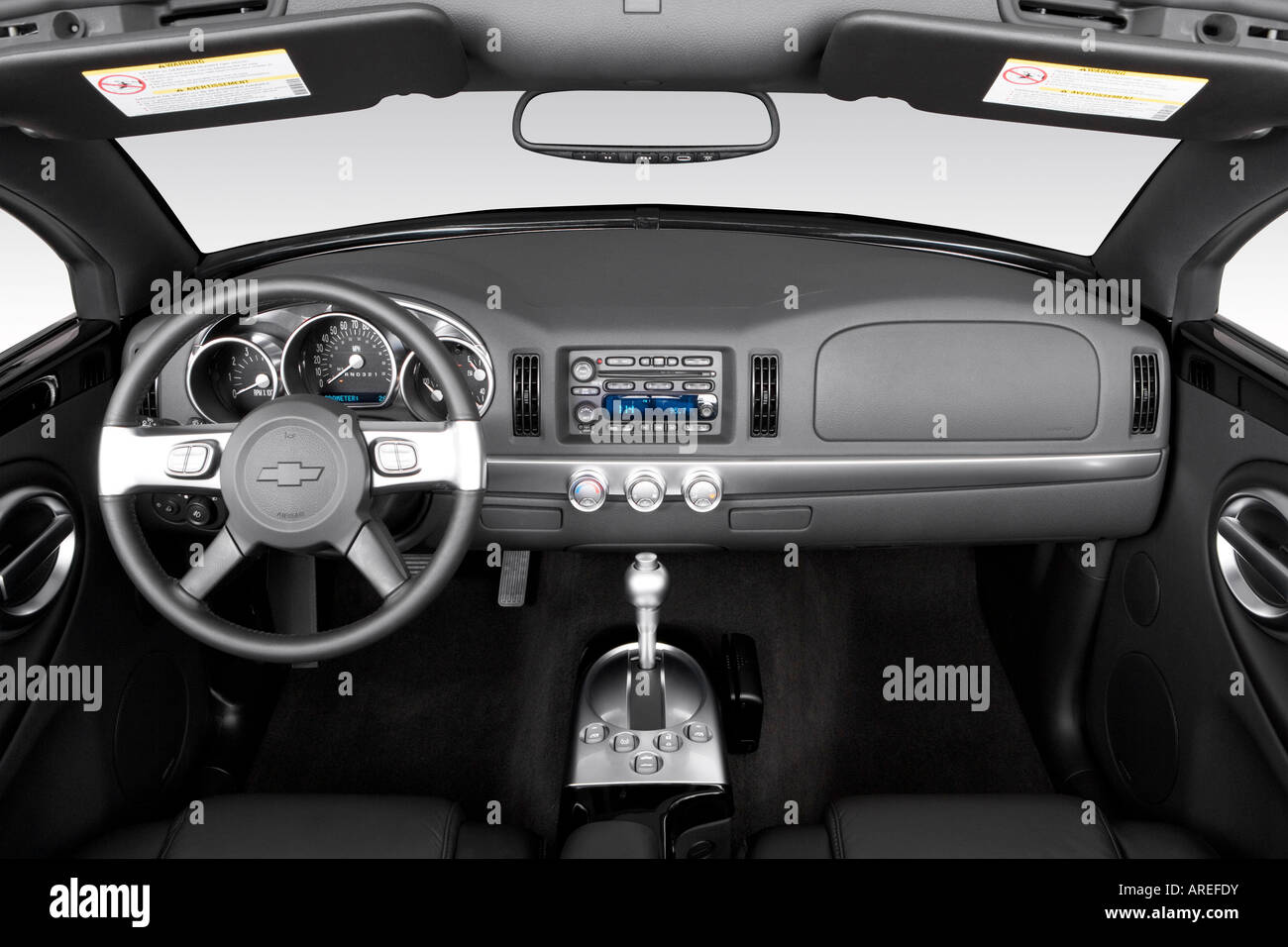 2006 Chevrolet SSR in Black Dashboard, center console, gear shifter