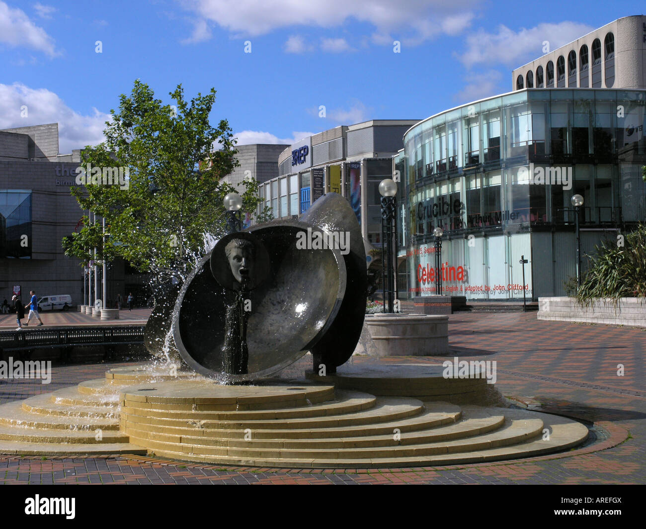 City birmingham england water fountain hires stock photography and