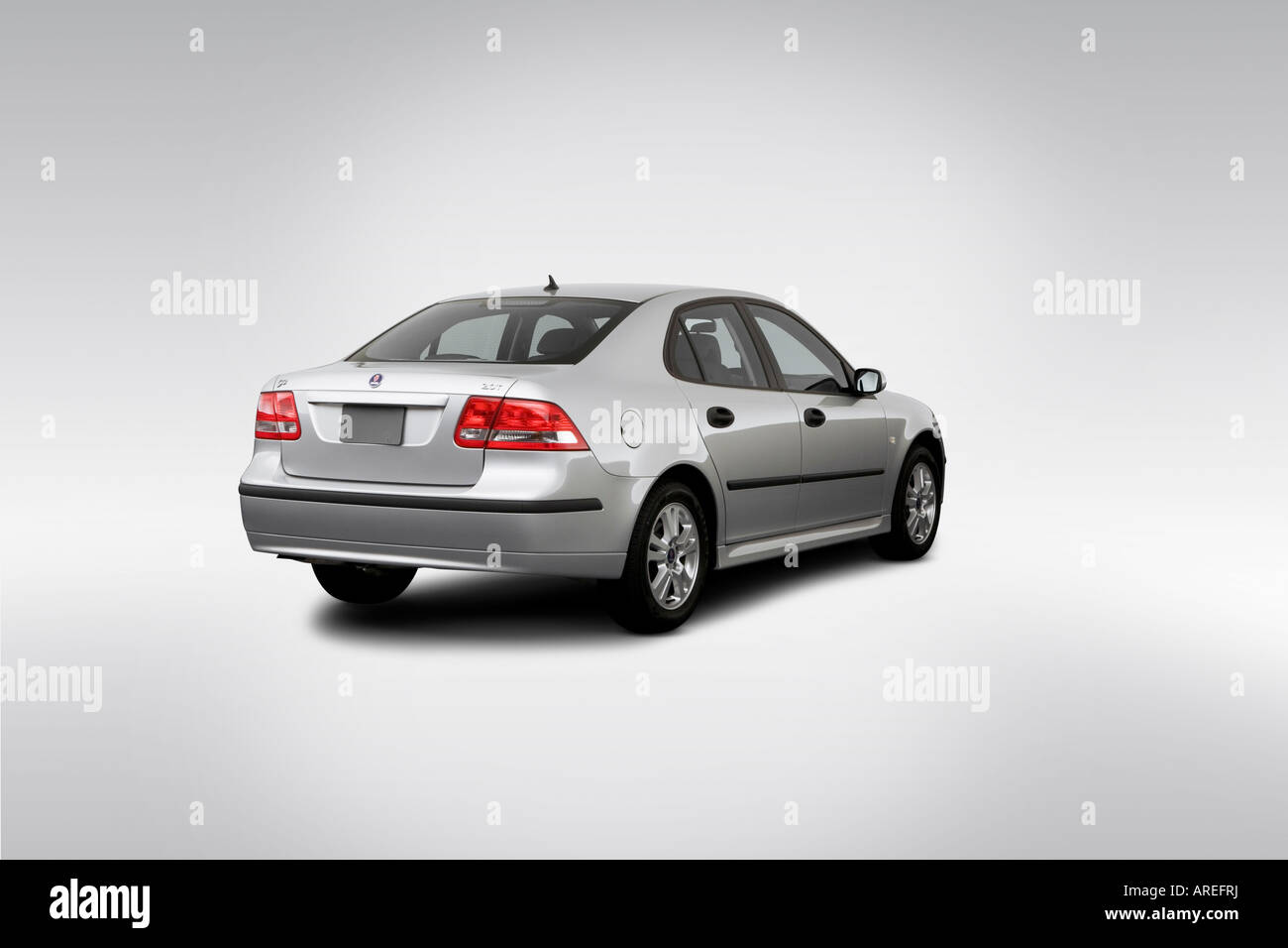 Saab Rear Saab 9 3 swedish family car hi-res stock photography and images - Alamy