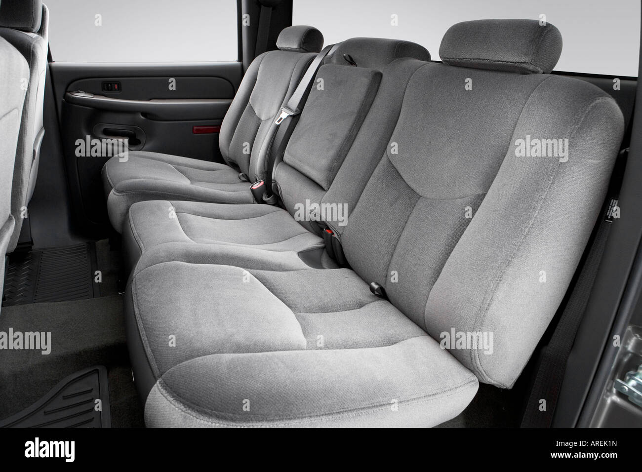 2006 Gmc Sierra 1500 Sle In Gray Rear Seats Stock Photo