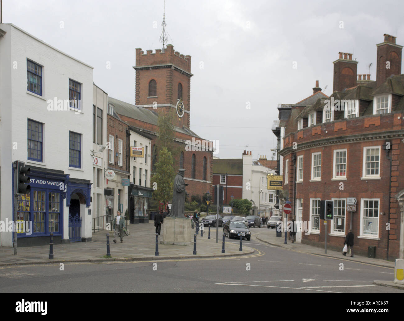 High Street Guildford Surrey Stock Photo Alamy