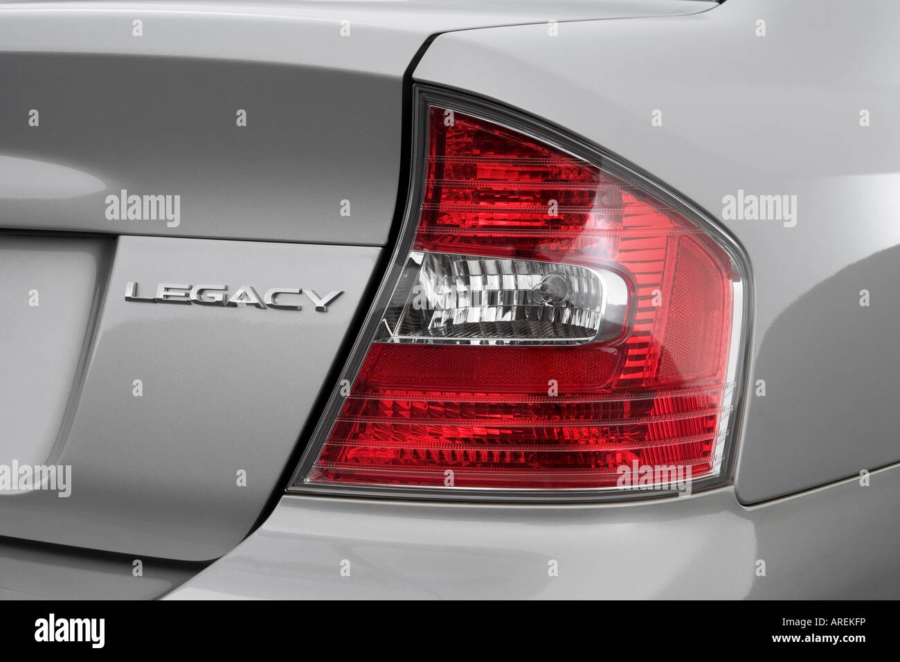 2006 Subaru Legacy 2.5i Limited in Silver - Tail light Stock Photo - Alamy