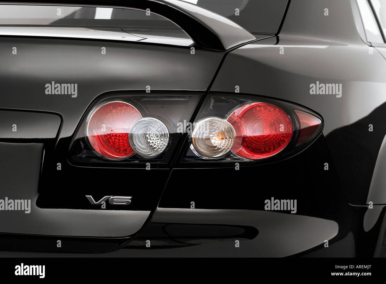 2006 Mazda MAZDA6 s Grand Sport in Black - Tail light Stock Photo - Alamy