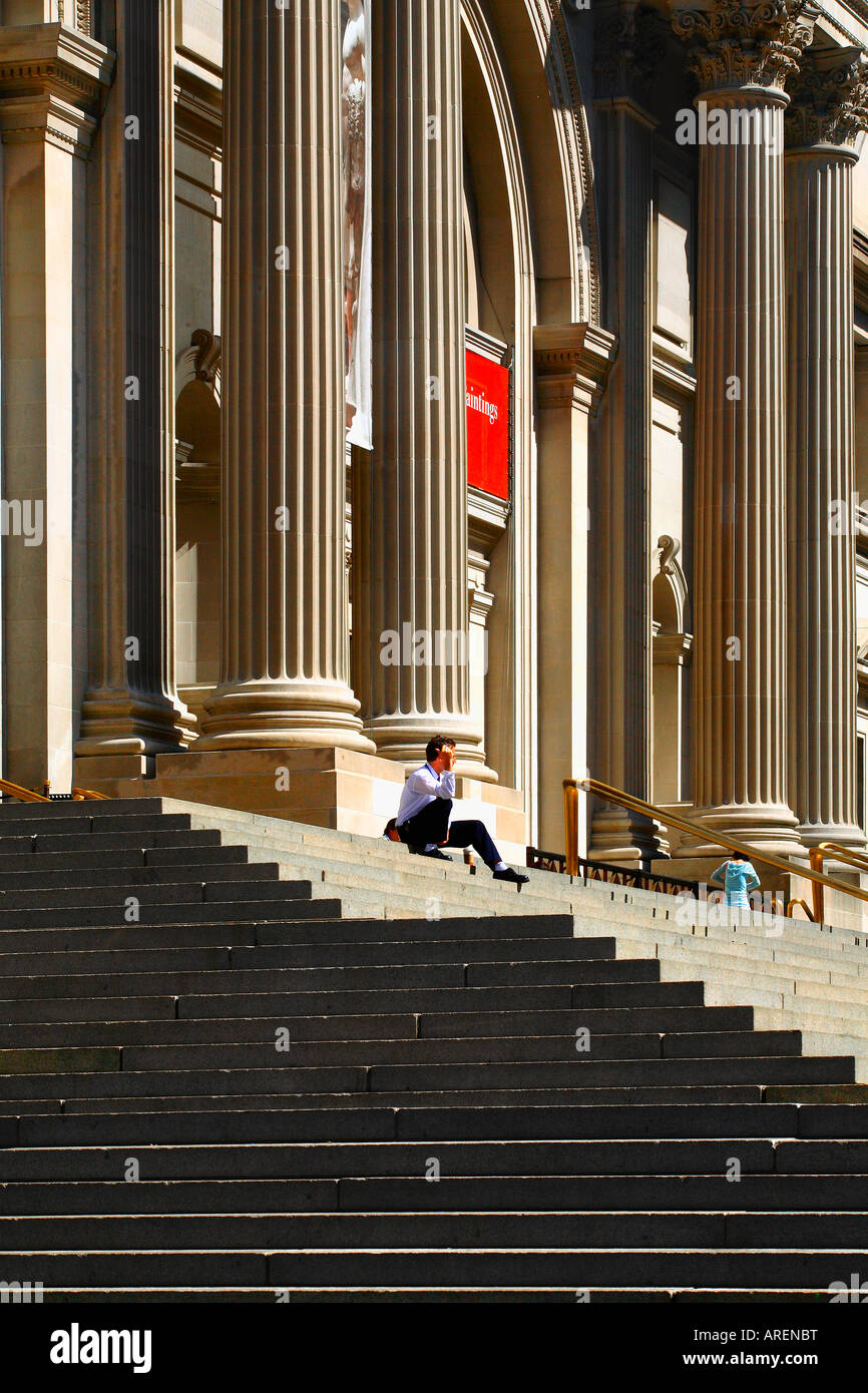 The Metropolitan museum of Art in New York City Stock Photo