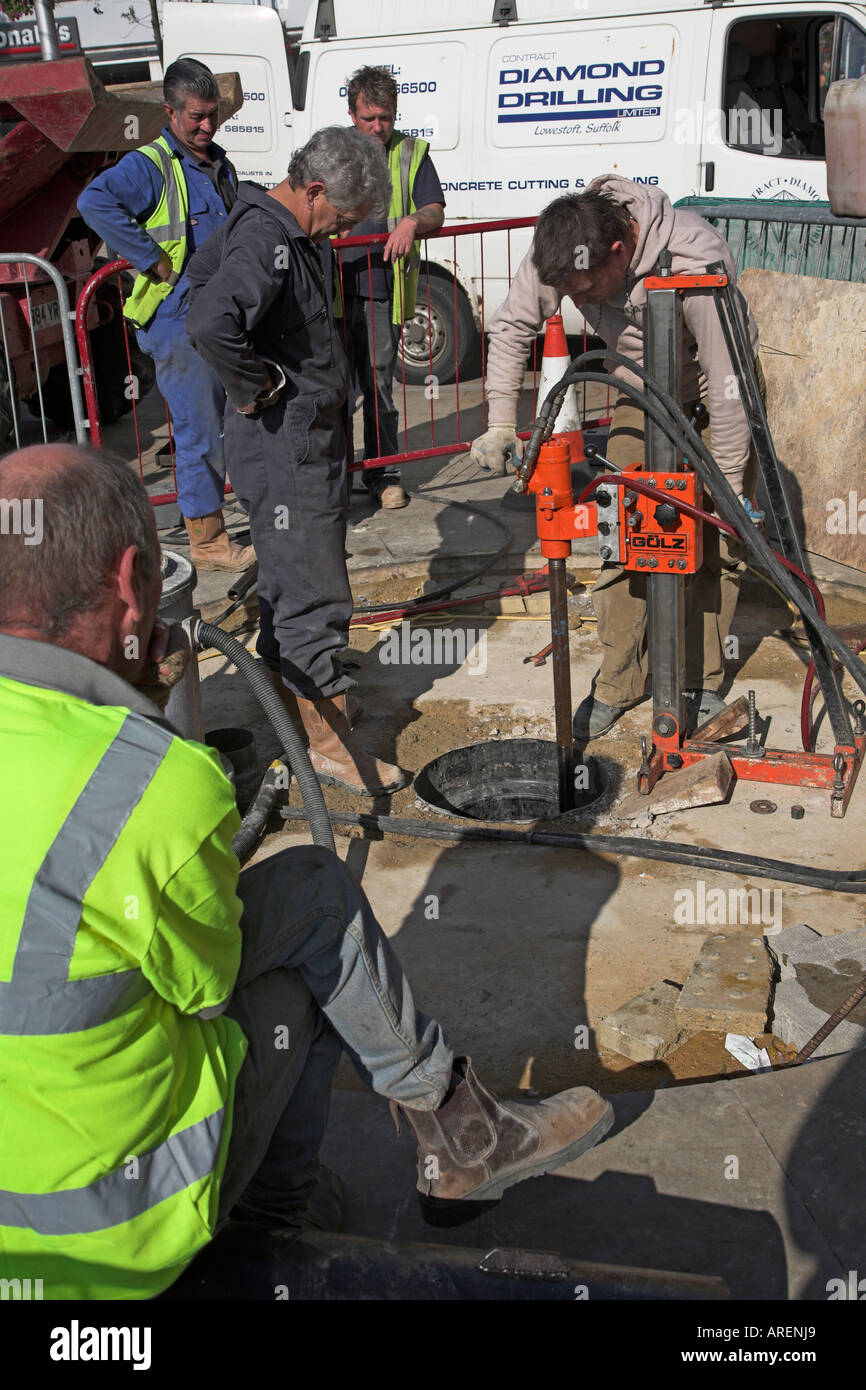 Drilling a bore hole hires stock photography and images Alamy