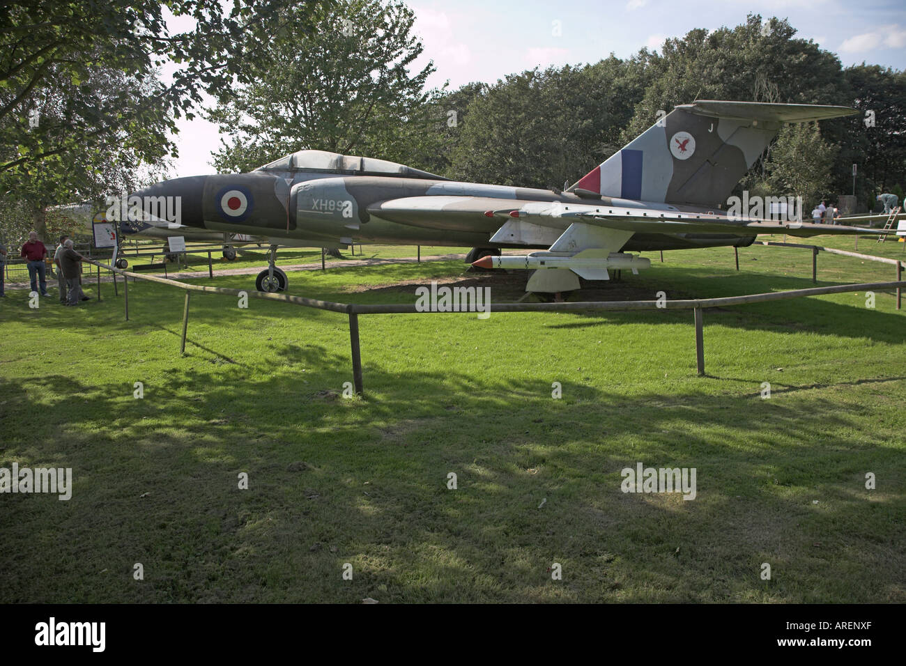 Gloster Javelin F AW 9R Flixton aviation museum Suffolk England Stock