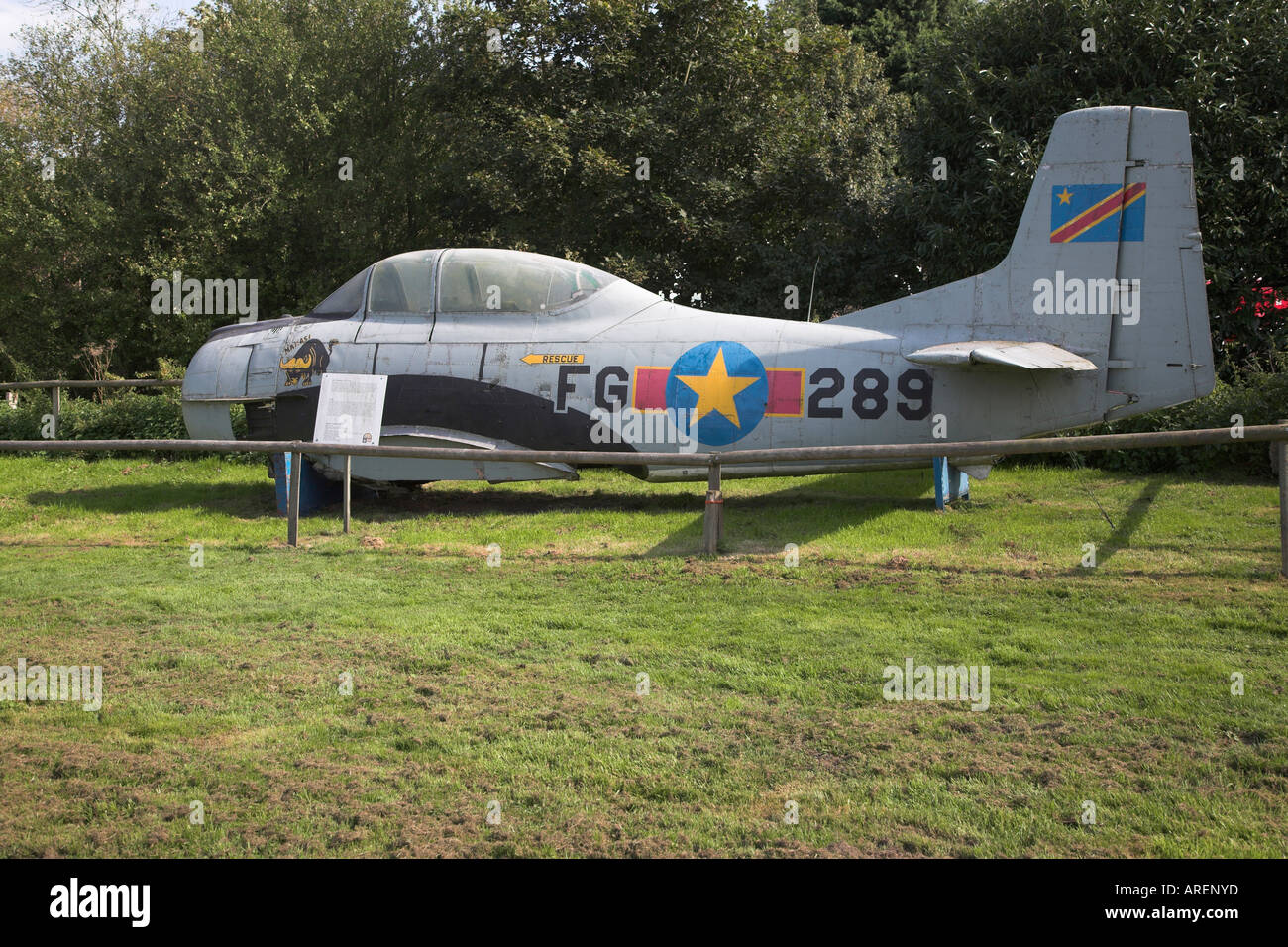 North American T 28C Trojan Flixton aviation museum Suffolk England