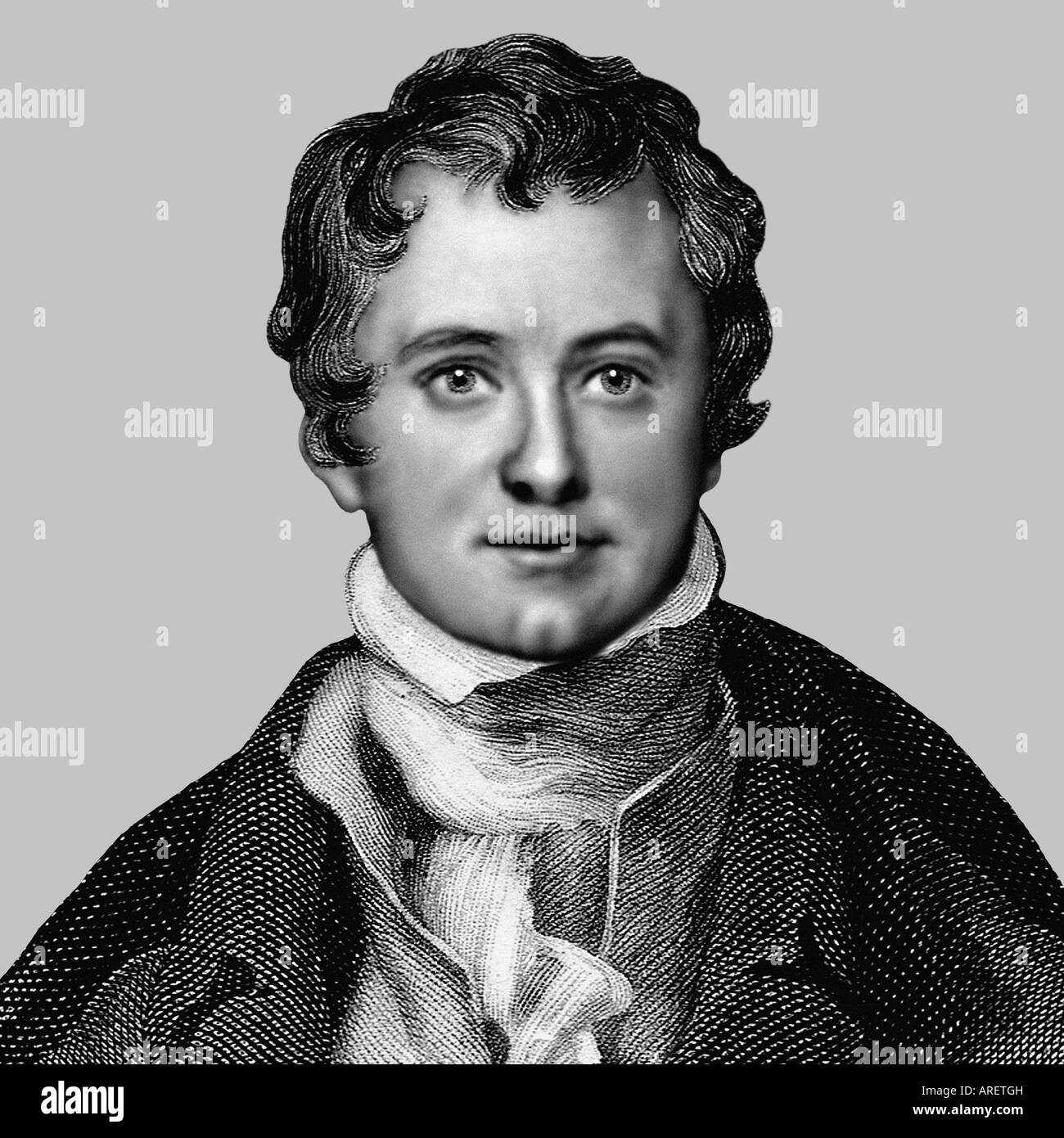 Humphry Davy 1778 1829 English Scientist Chemist Stock Photo Alamy