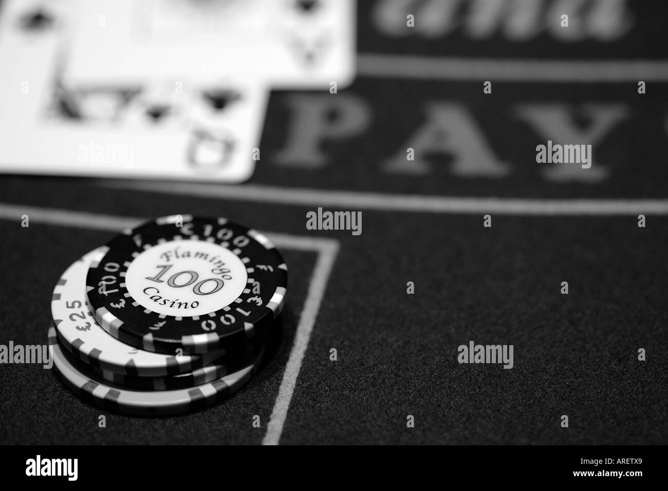 Roulette Table Black and White Stock Photos & Images Alamy