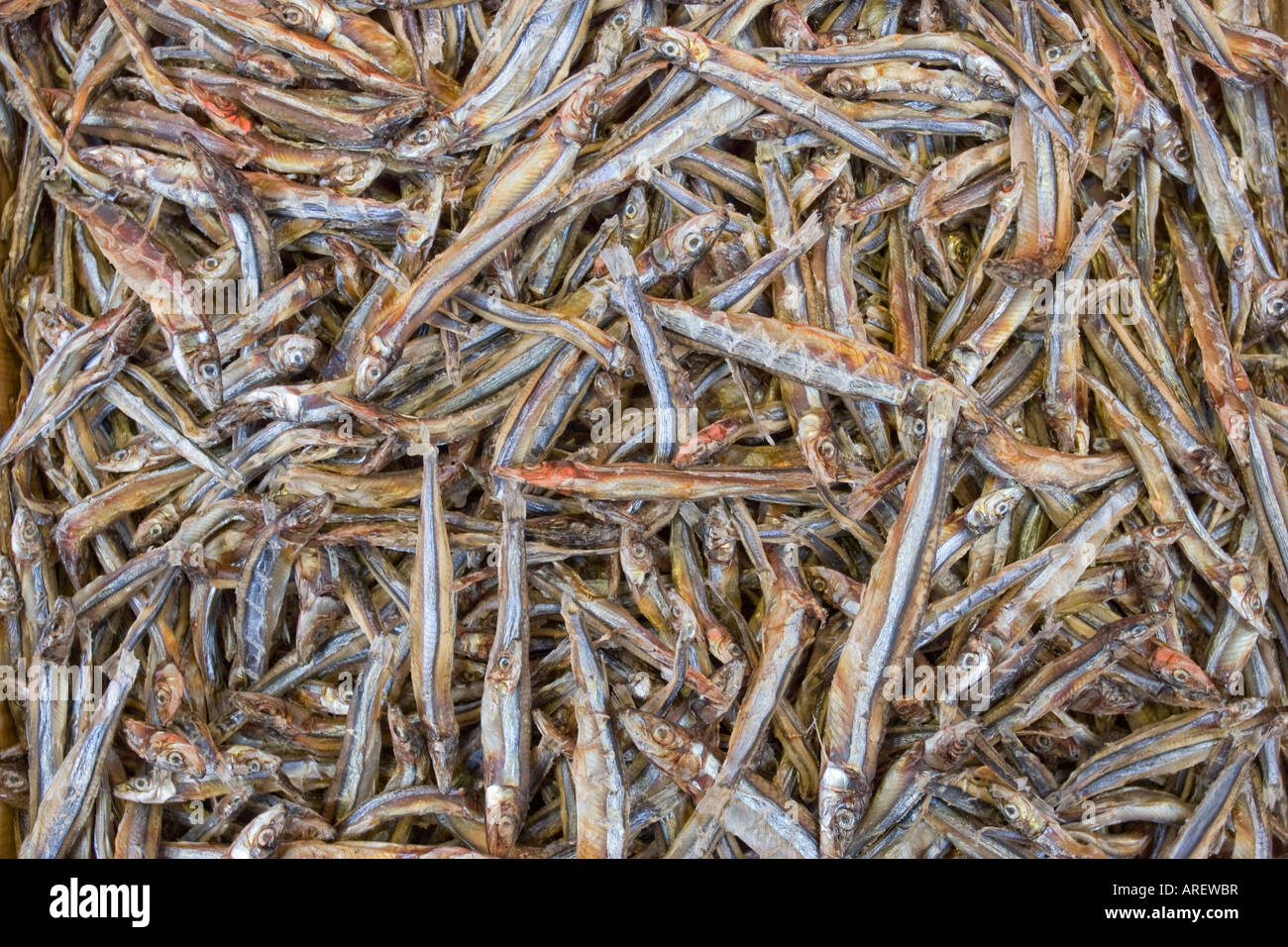 Dried tiny fish hi-res stock photography and images - Alamy