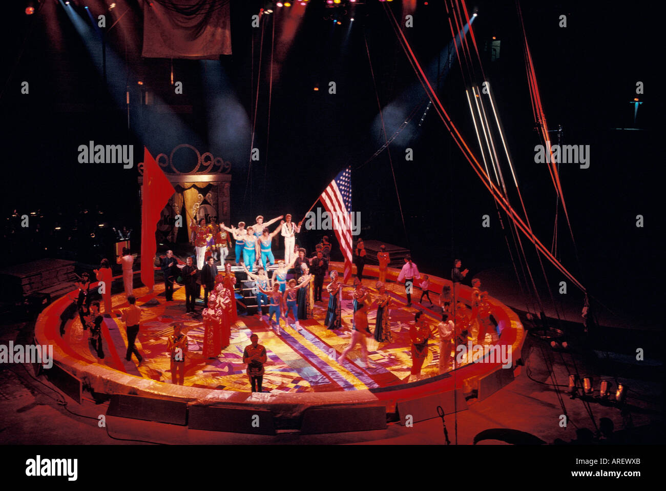 circus grand finale parade Stock Photo Alamy