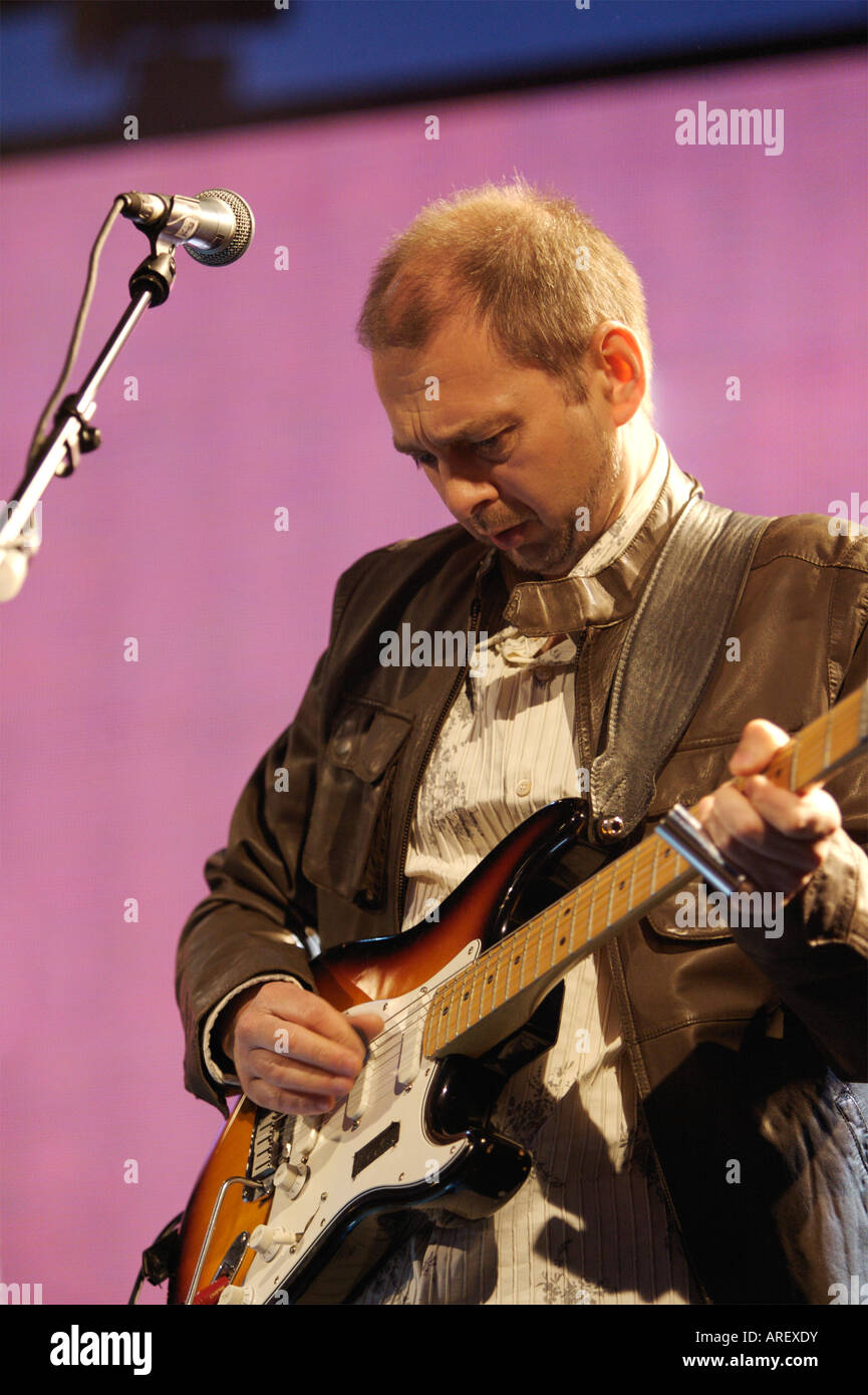 Malcolm Jones, Runrig gutarist Stock Photo Alamy