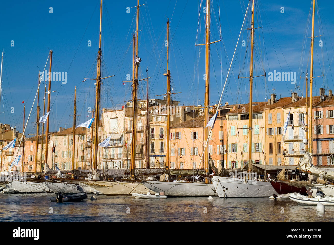 The port of St Tropez Stock Photo - Alamy