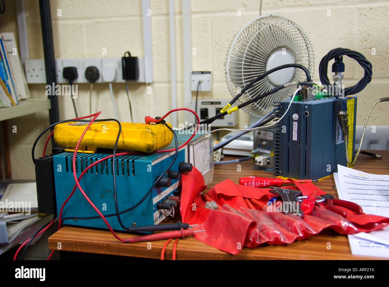 Electrical Test Equipment Stock Photo Alamy