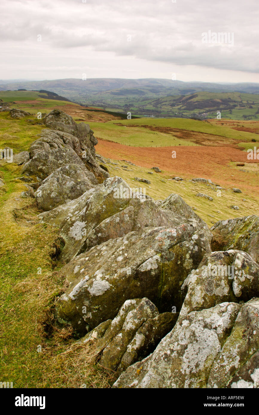 Welsh Major Rocks Rock field wales hi-res stock photography and images - Alamy