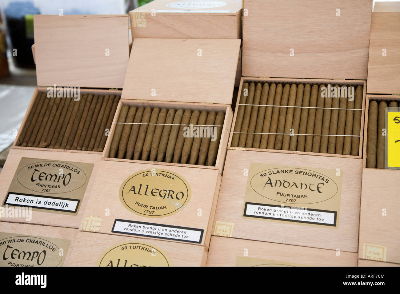 Boxes of cigars Stock Photo Alamy