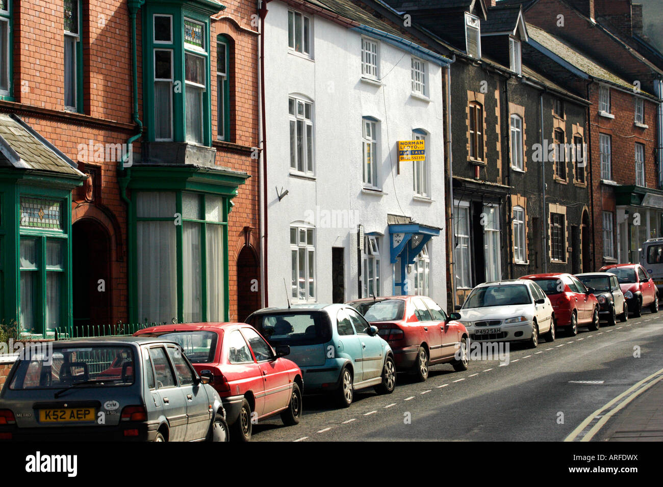 Llanfair Caereinion Stock Photo Alamy