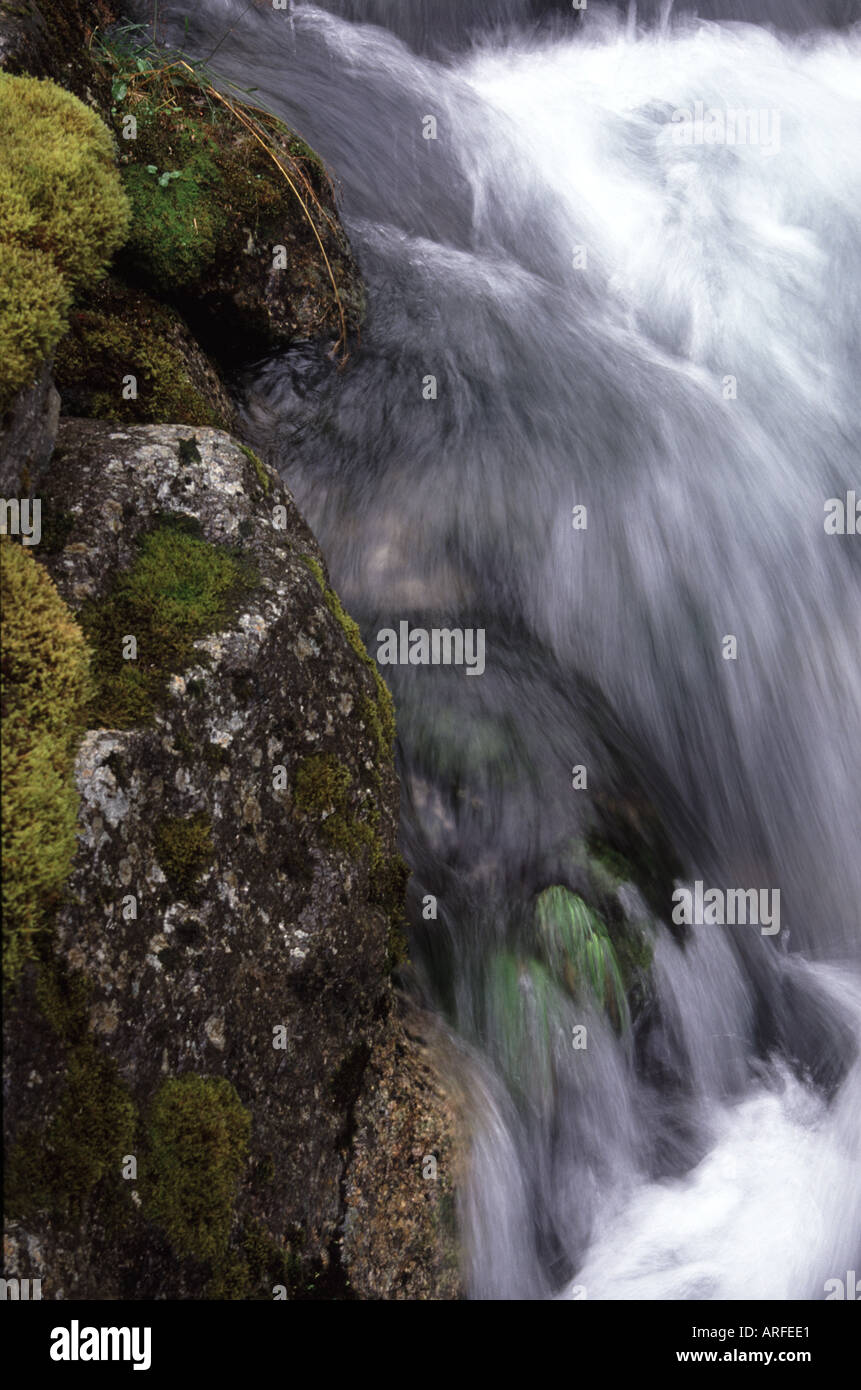 Fast flowing river over rocks hi-res stock photography and images - Alamy