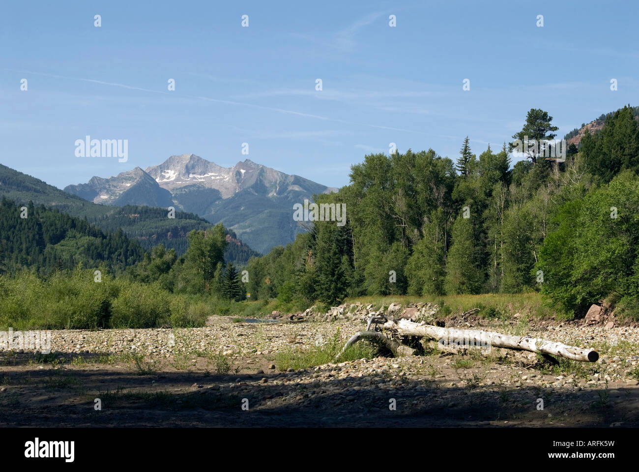 The Crystal River Roaring Fork Valley Colorado Stock Photo Alamy
