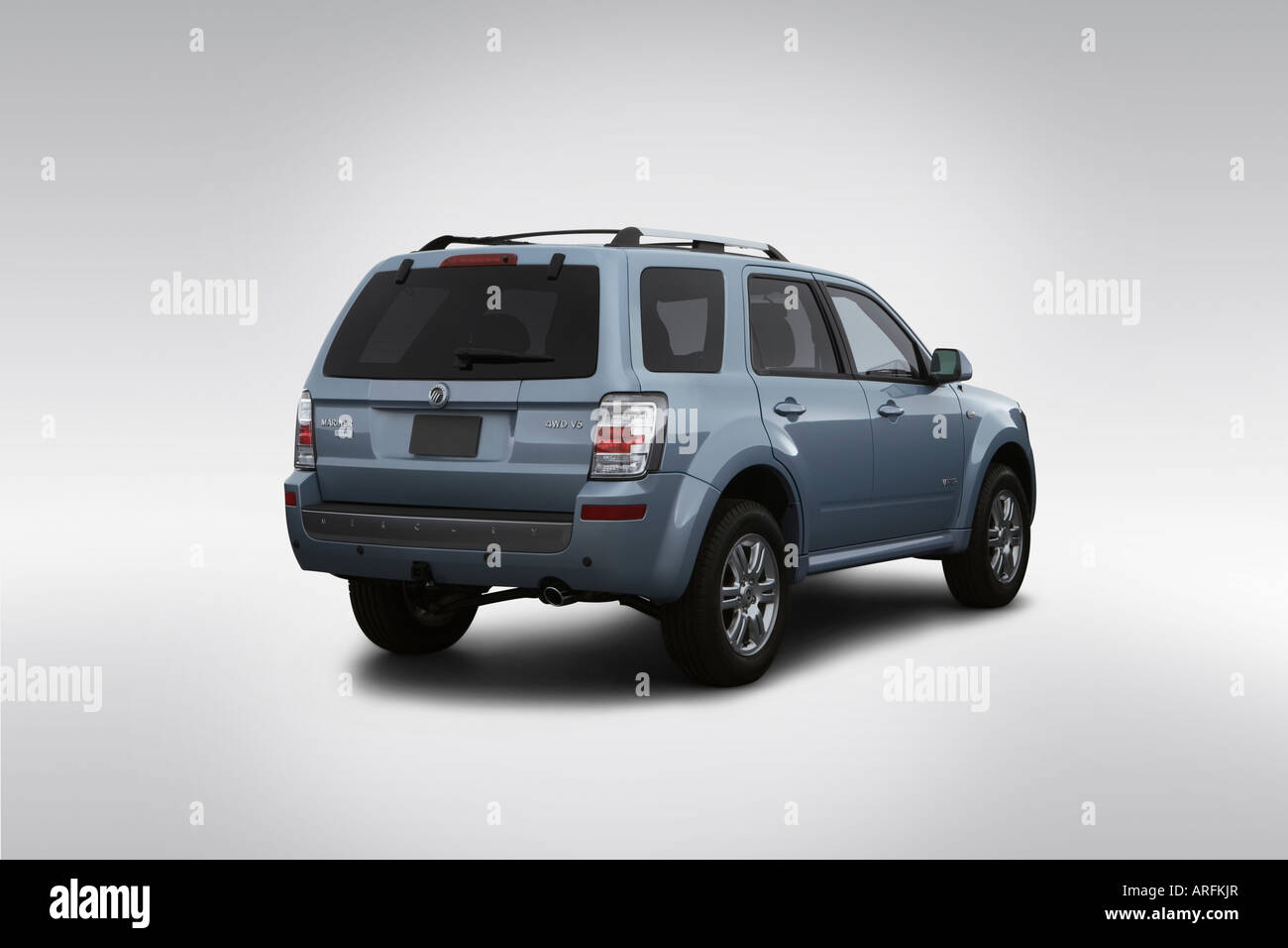 2008 Mercury Mariner Premier V6 in Blue - Rear angle view