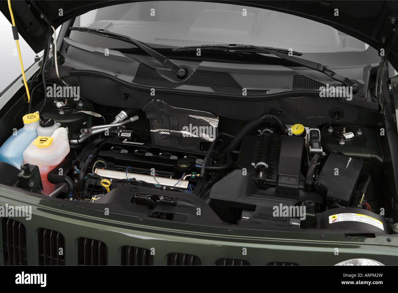 How To Open Jeep Patriot Hood First, pull the hood release level