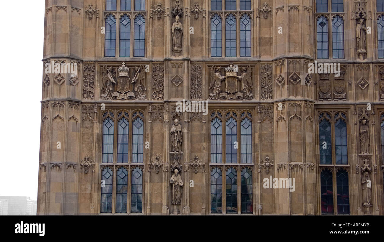 Houses of Parliament Westminster Palace London England UK Stock Photo