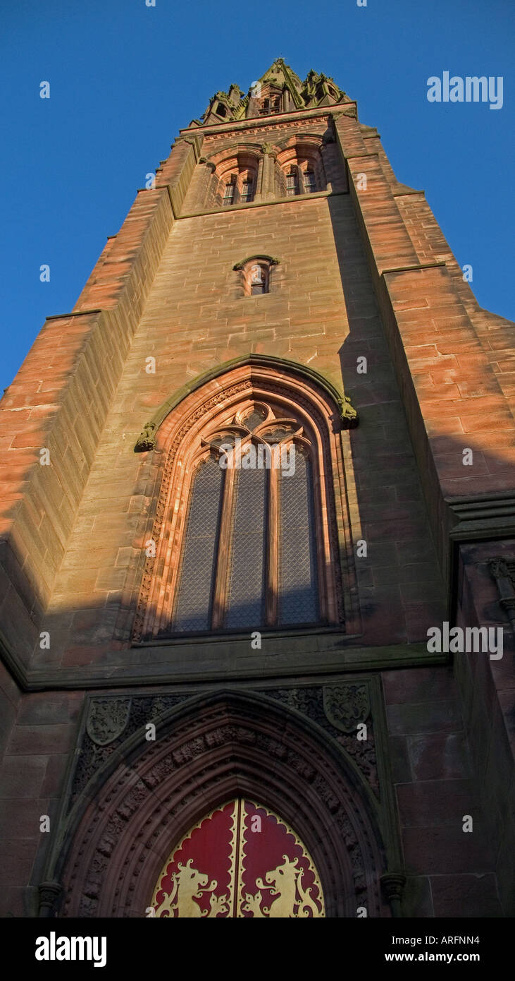 St Giles Cheadle Staffordshire England UK Designed by A W N Pugin Stock Photo