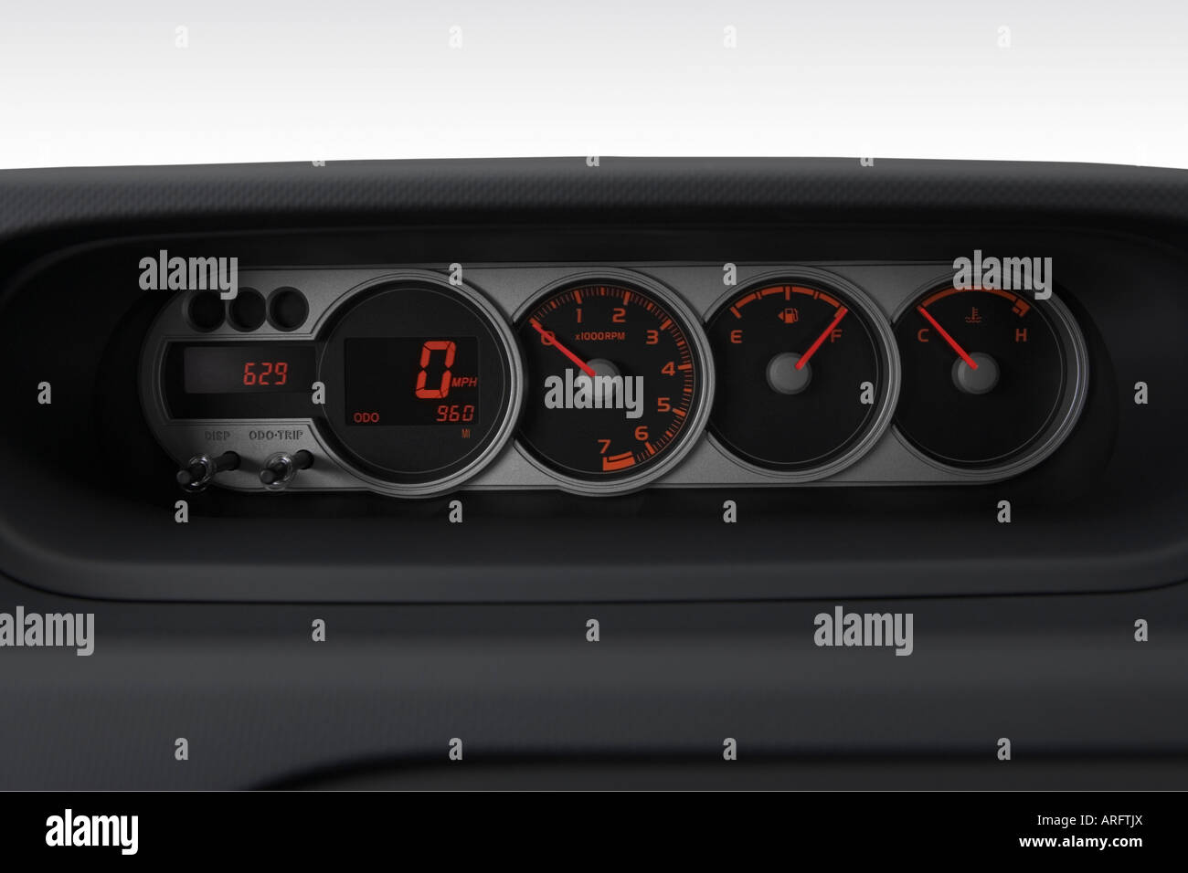 2008 Scion xB in Blue Speedometer/tachometer Stock Photo Alamy