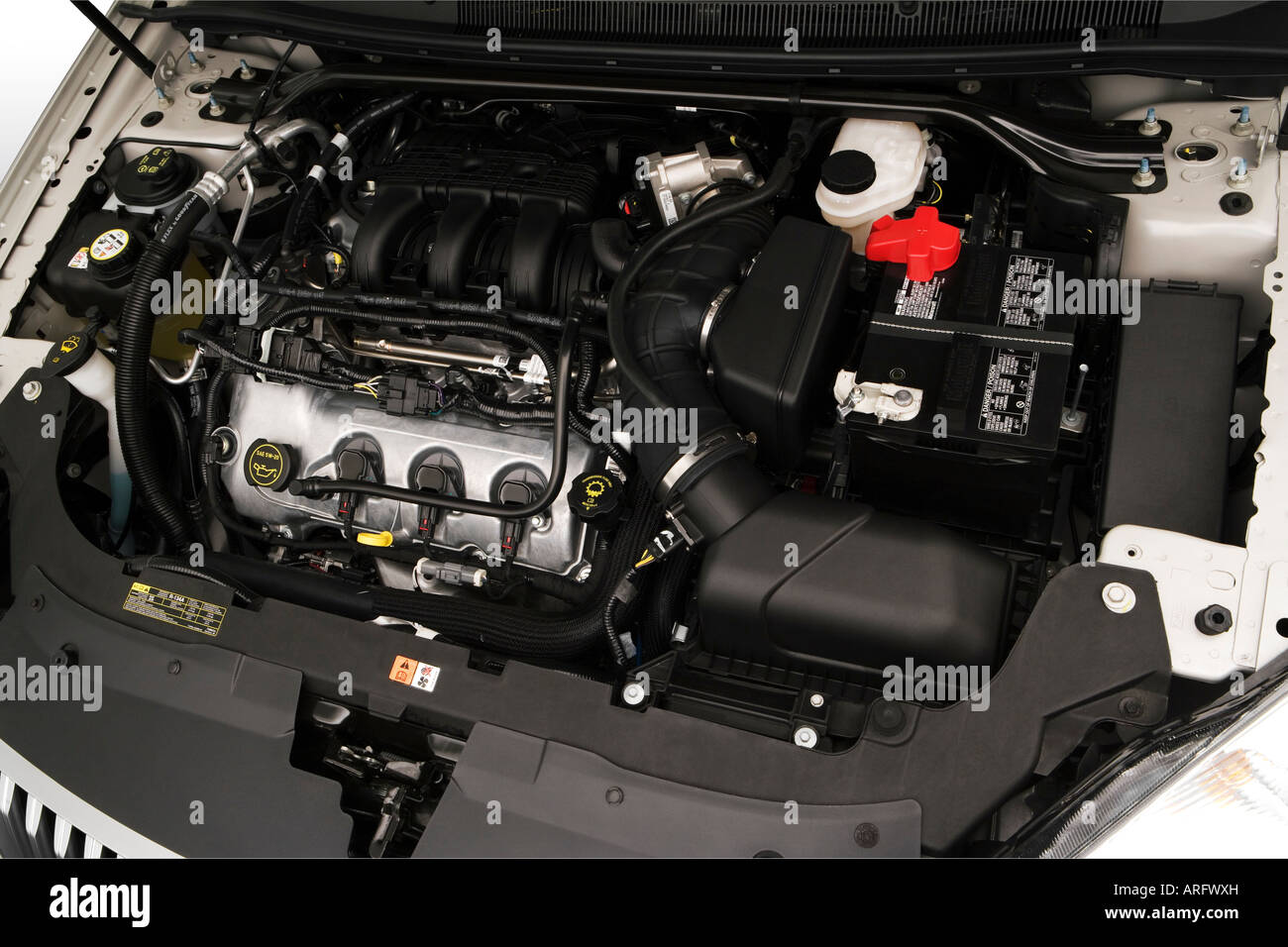 2008 Mercury Sable Premier in Green Engine Stock Photo Alamy