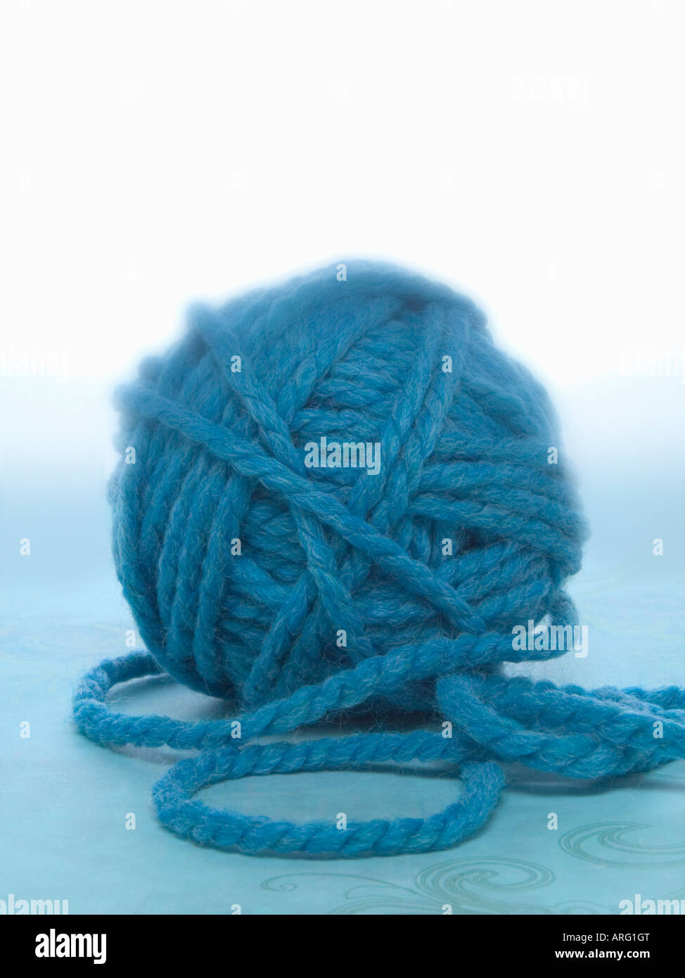 Ball of Wool Stock Photo Alamy