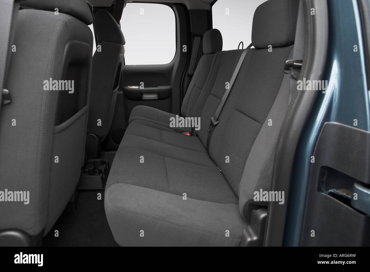 2007 Chevrolet Silverado 1500 Lt In Blue Rear Seats Stock