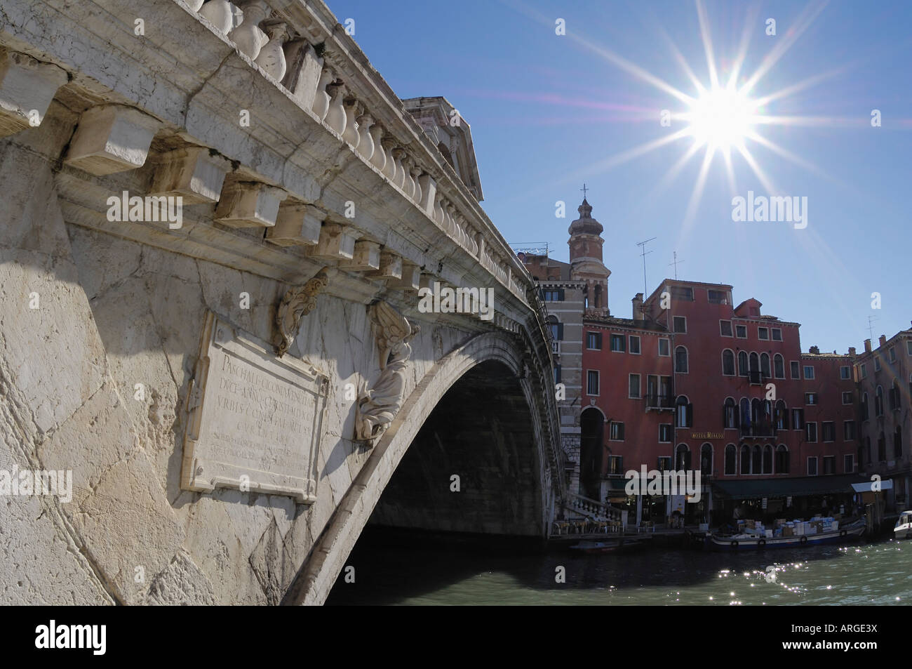 Bridge over canal grande in venice hi-res stock photography and images ...