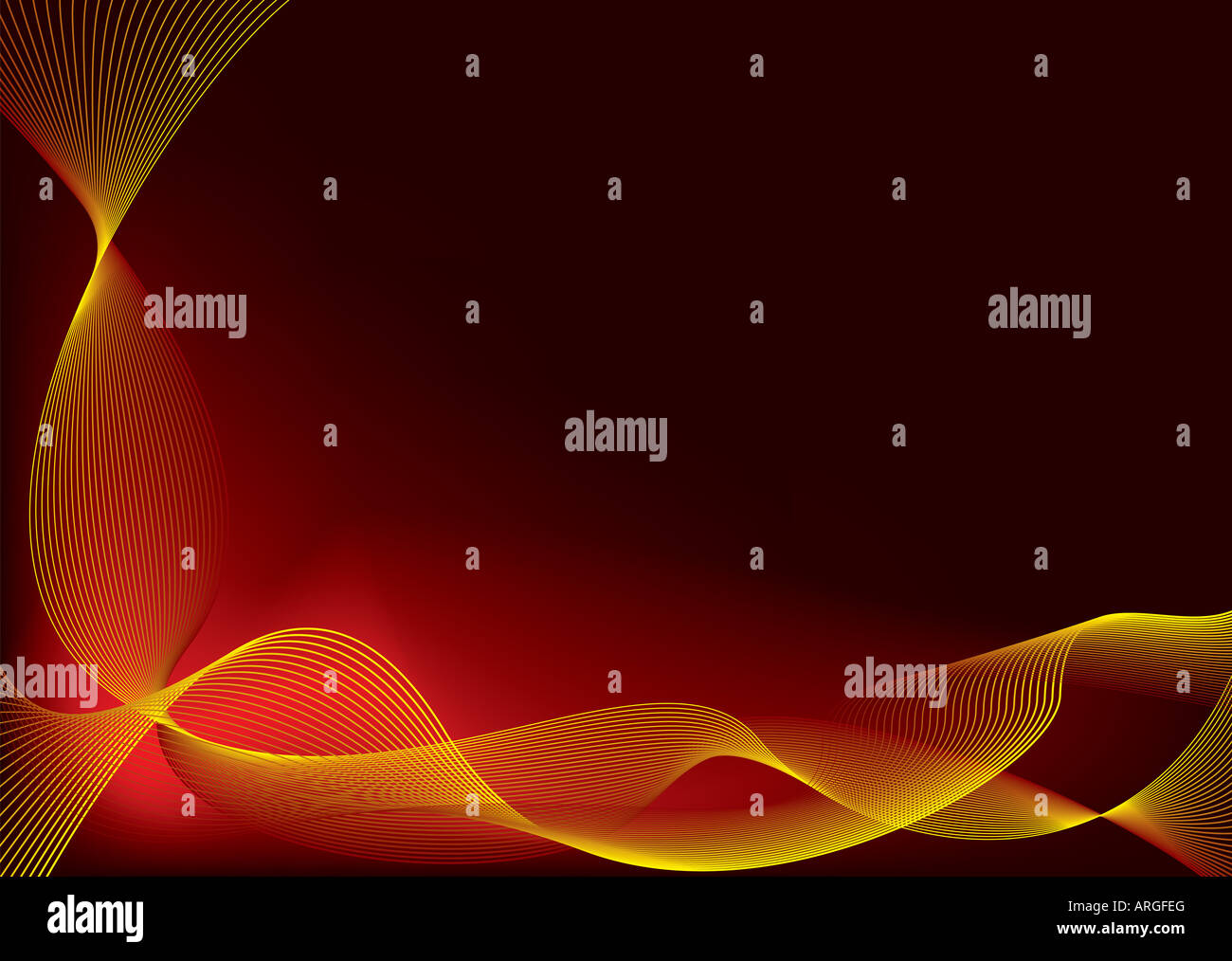 Red and yellow flowing background design with copy space Stock Photo ...