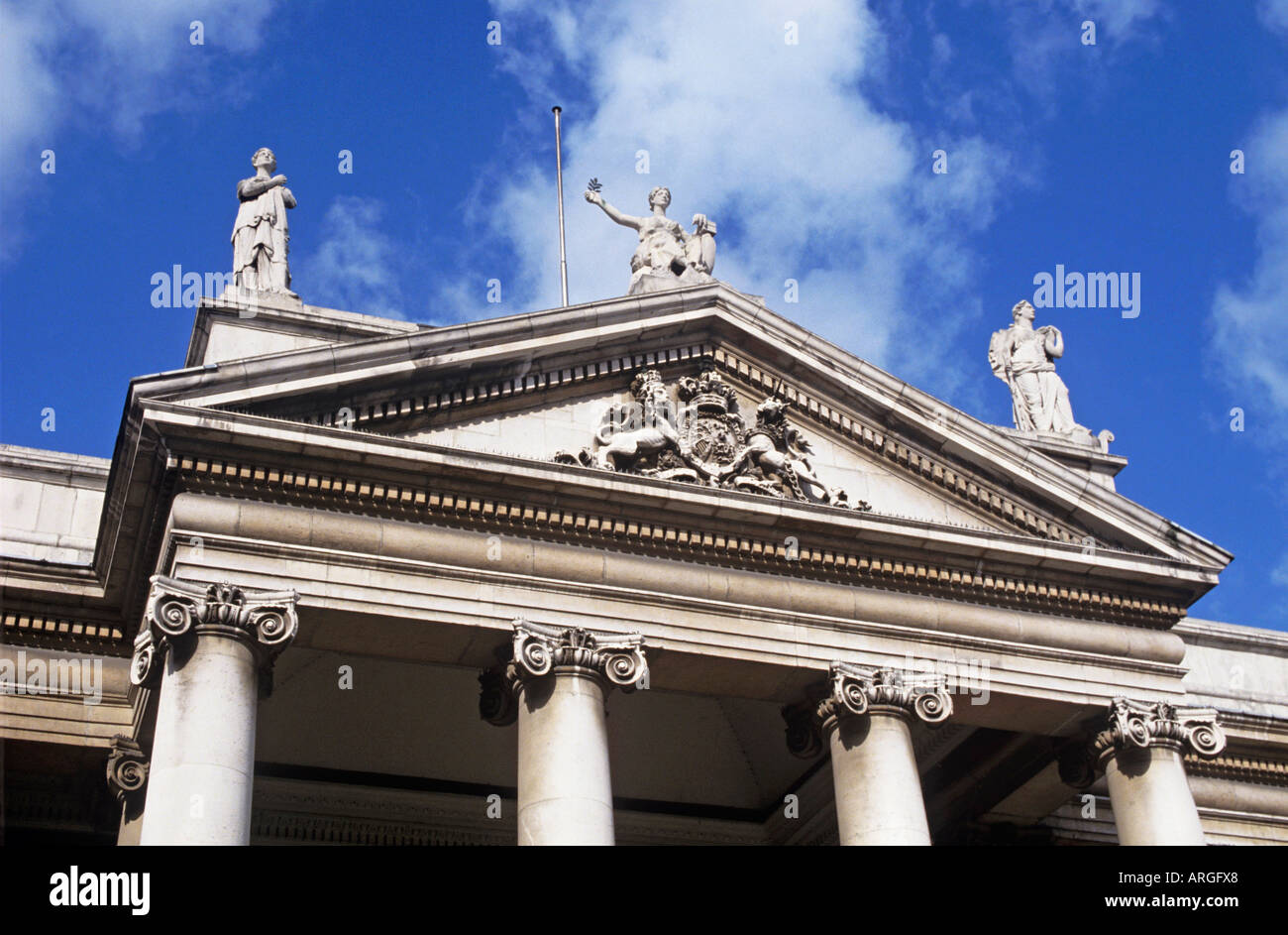 The Bank Of Ireland Formerly Parliament House Built In 1785 By