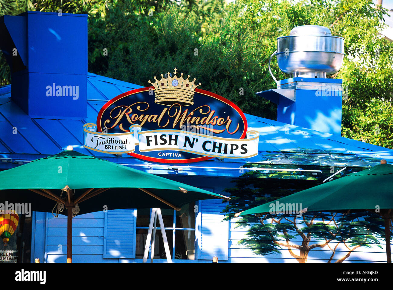 Traditional British Fish n Chips are the main dish on offer at the ...