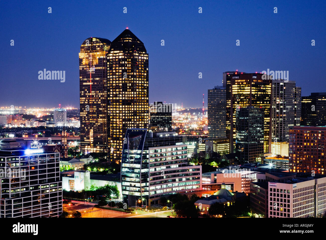 Dallas Skyline Images High Resolution Stock Photography and Images - Alamy