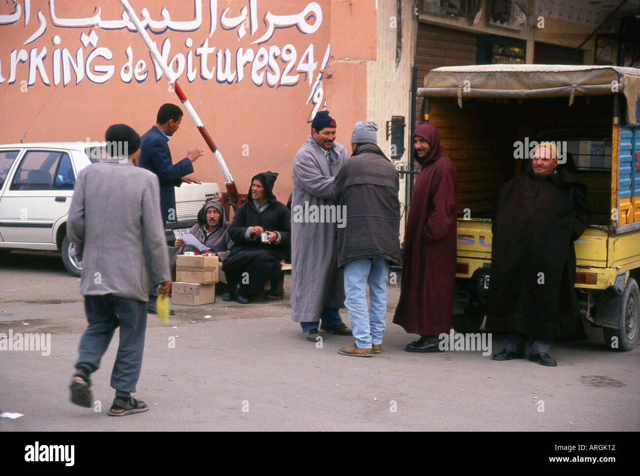 Marrakesh Marakesh Red City Southwestern Morocco Maghreb Maghrebian Berber Arab Arabic Moroccan North Africa Stock Photo