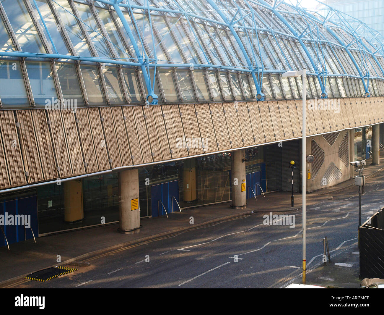 The former Eurostar Terminal at Waterloo closes until after November 2008 Stock Photo